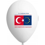Çift Yüze İki Renk Baskılı Balon Çift Yüze İki Renk Baskılı Balon
