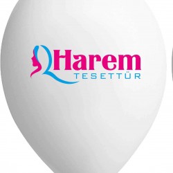 Tek Yüze İki Renk Baskılı Balon