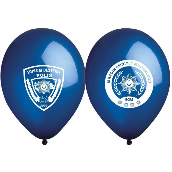 Çift Yüze Tek Renk Baskılı Balon Çift Yüze Tek Renk Baskılı Balon