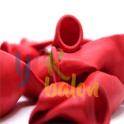 27 İnç Baskısız Kırmızı Jumbo Balon