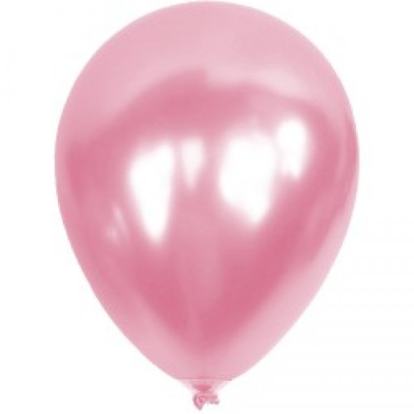 Baskısız Pembe Metalik Dekorasyon Balonu Baskısız Pembe Metalik Dekorasyon Balonu