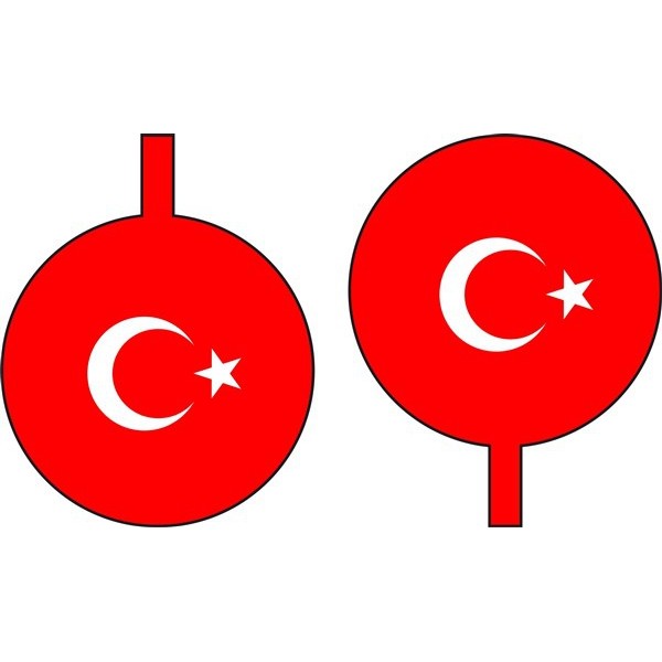 27inch Ay Yıldız Baskılı Balon