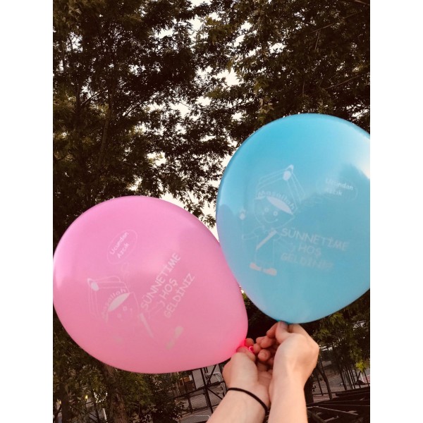 100 Adet Sünnetimize Hoş Geldiniz Hazır Baskılı Balon 100 Adet Sünnetimize Hoş Geldiniz Hazır Baskılı Balon